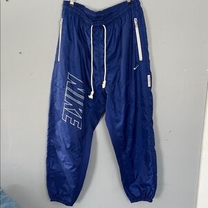 Nike Men’s Therma-Fit Standard Winterized Basketball Pants Blue XXL